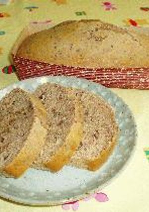 簡単、小豆のパウンドケーキ-レシピのメイン写真