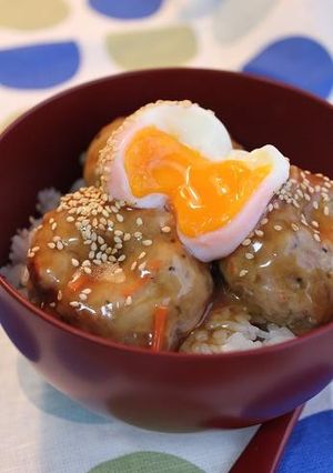 シリコンスチーマー　ベジ豚てりバーグ-レシピのメイン写真