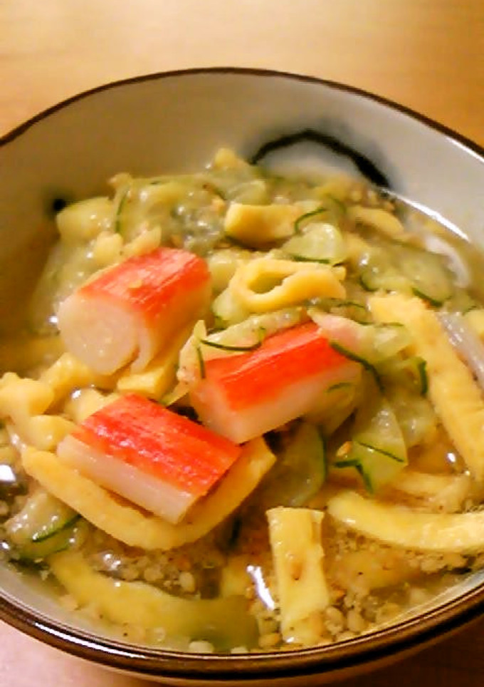 懐かしいきゅうりの酢の物-レシピのメイン写真