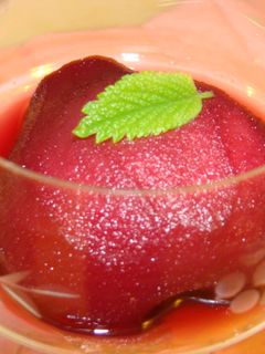 洋ナシのワイン煮-レシピのメイン写真