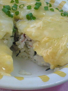 梅風味の簡単和風オムライス-レシピのメイン写真
