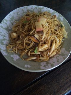 ちょっとヘルシーに、焼きそば-レシピのメイン写真