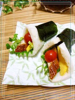 夏バテ解消☆ 鰻の和風ロールサンド-レシピのメイン写真