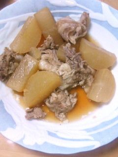 簡単♪めんつゆで大根と豚肉の煮物★-レシピのメイン写真