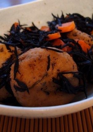 ☆がんもとひじきの煮物-レシピのメイン写真