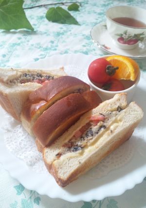大好きな　ヘルシー卯の花ホットサンド-レシピのメイン写真
