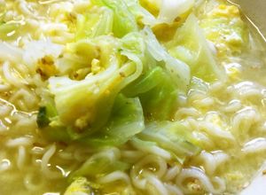 私の好きなサッポロ一番塩らーめんの食べ方-レシピのメイン写真