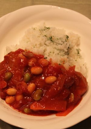 豚ヒレ肉とミックスビーンズのトマト煮-レシピのメイン写真