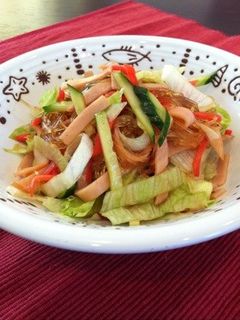 簡単!中華風春雨サラダ-レシピのメイン写真