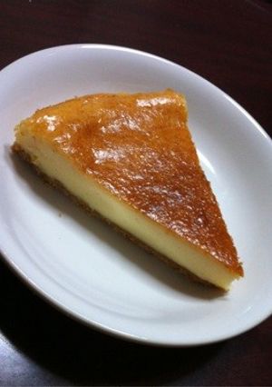 甘さ控えめ濃厚ベイクドチーズケーキ-レシピのメイン写真