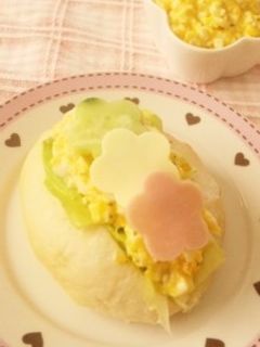 簡単ヘルシー☆豆腐入りふわふわ卵サンド-レシピのメイン写真