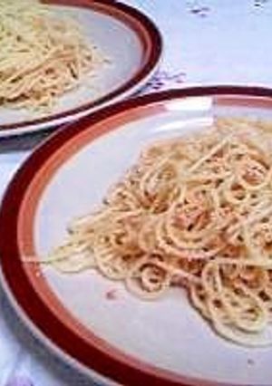 簡単！明太子スパゲティー-レシピのメイン写真