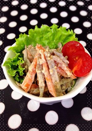 ヘルシー*ごぼうサラダ-レシピのメイン写真