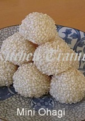 お団子風に一口おはぎ-レシピのメイン写真