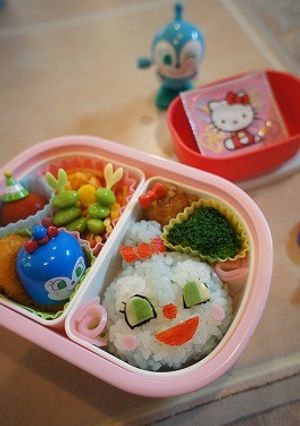 アンパンマンのコキンちゃんキャラ弁。-レシピのメイン写真