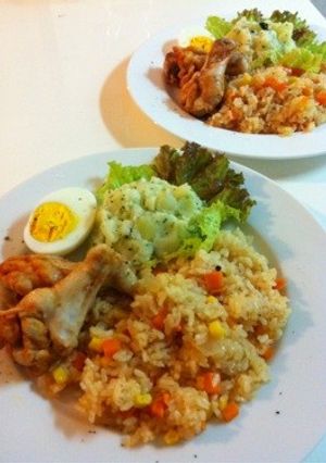 簡単♪炊飯器でチキンライス-レシピのメイン写真