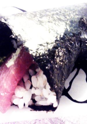 マグロ漬け手巻き 薬味酢飯で☆-レシピのメイン写真