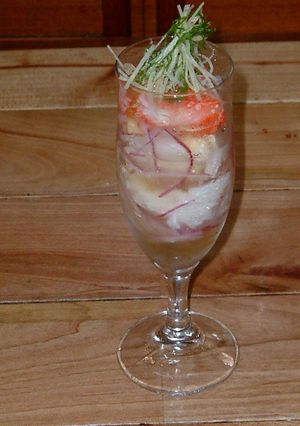お店の味長芋そうめんのジュレかけ-レシピのメイン写真