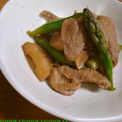 รูปของ ＊たけのこと豚肉の照り煮＊