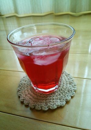 夏に飲みたくなるよ！しそジュース！-レシピのメイン写真