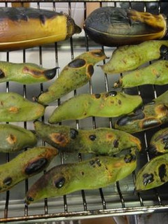 グリルで焼き?蒸し?ソラマメ-レシピのメイン写真