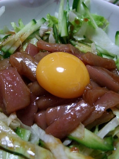 ☆居酒屋風☆かつおユッケ-レシピのメイン写真