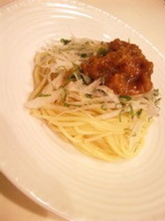梅しそ冷製パスタ-レシピのメイン写真