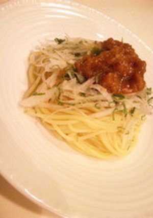 梅しそ冷製パスタ-レシピのメイン写真