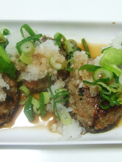 大根おろしであっさり しいたけの肉詰め-レシピのメイン写真