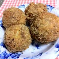 รูปของ 簡単美味！ジャーマンポテトコロッケ