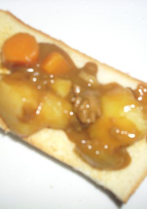 カレートースト-レシピのメイン写真