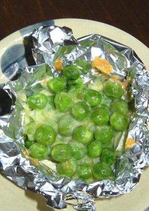 えんどう豆のチーズ焼き-レシピのメイン写真