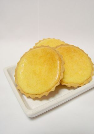 濃厚チーズの＊ベイクドチーズタルト-レシピのメイン写真