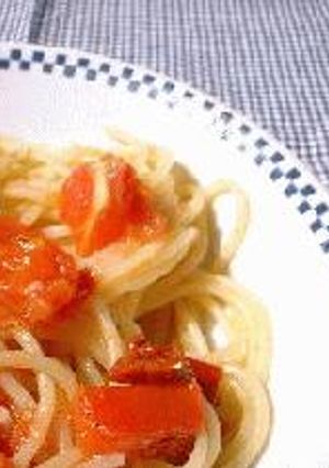 ポモドーリセッキのスパゲティ-レシピのメイン写真