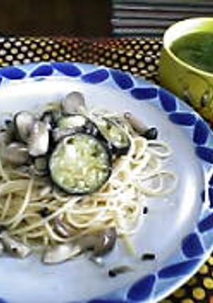 毎日のパスタ☆きのことナス編☆-レシピのメイン写真
