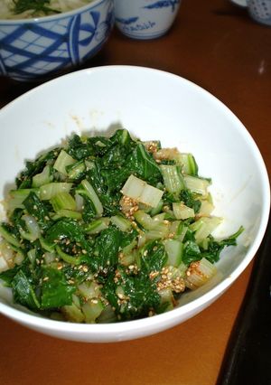 うまい菜のコチごま和え-レシピのメイン写真