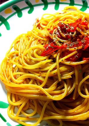 超簡単！ミニトマトでオイル系パスタ☆-レシピのメイン写真