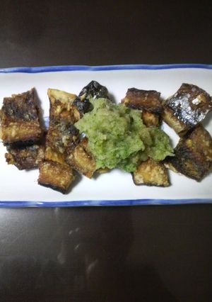 揚げないサンマ干物の立田風大根胡瓜おろし-レシピのメイン写真