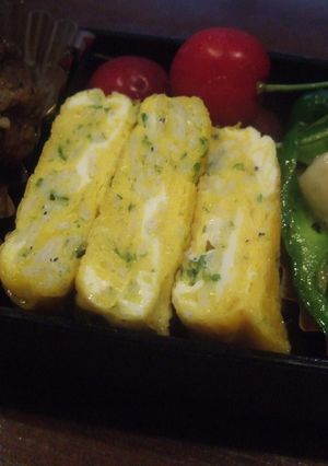 お弁当用♪一人分のシラス入り卵焼き-レシピのメイン写真