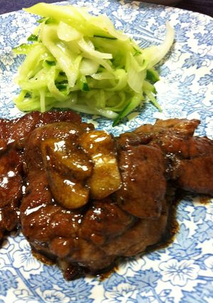 塩豚のソテー♪バルサミコ風味-レシピのメイン写真