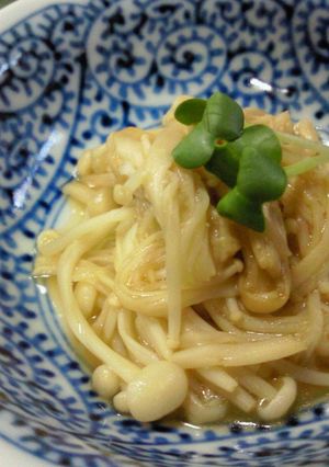 超簡単・お一人様えのきの煮びたし-レシピのメイン写真
