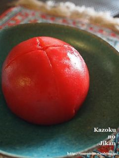 【我が家の基本】トマトの湯むき-レシピのメイン写真