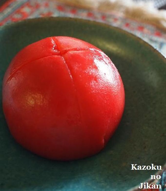 我が家の基本】トマトの湯むき by とももん1028 【クックパッド】 簡単