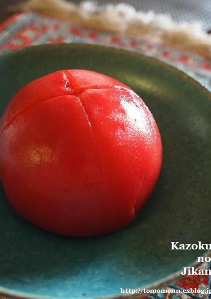 【我が家の基本】トマトの湯むき-レシピのメイン写真