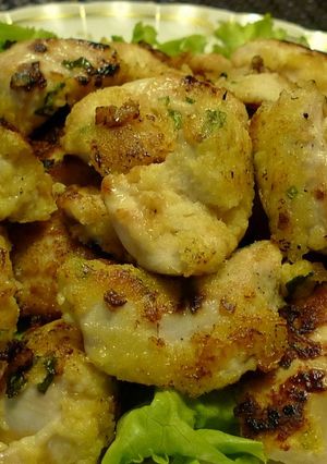 鶏胸肉がしっとり~パン粉焼き-レシピのメイン写真