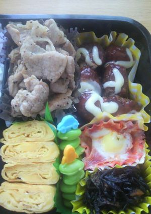 お弁当にシンプルな豚炒め☆-レシピのメイン写真