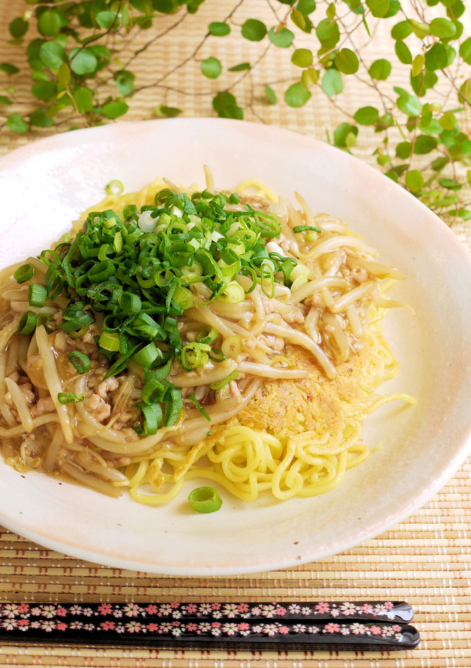 もやしたっぷり☆和風餡かけ焼きそば-レシピのメイン写真