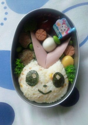 キャラ弁★ビクティニ（ポケモン）-レシピのメイン写真