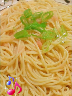 大好きな<和風たらこ★すぱげてぃ>①-レシピのメイン写真