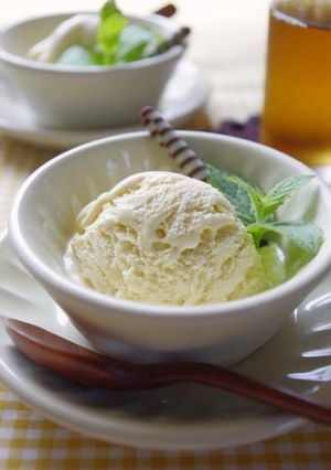 アイスクリームメーカーで！バナナアイス-レシピのメイン写真